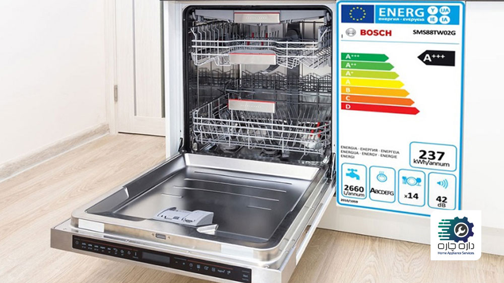 برچسب مصرف انرژی ماشین ظرفشویی