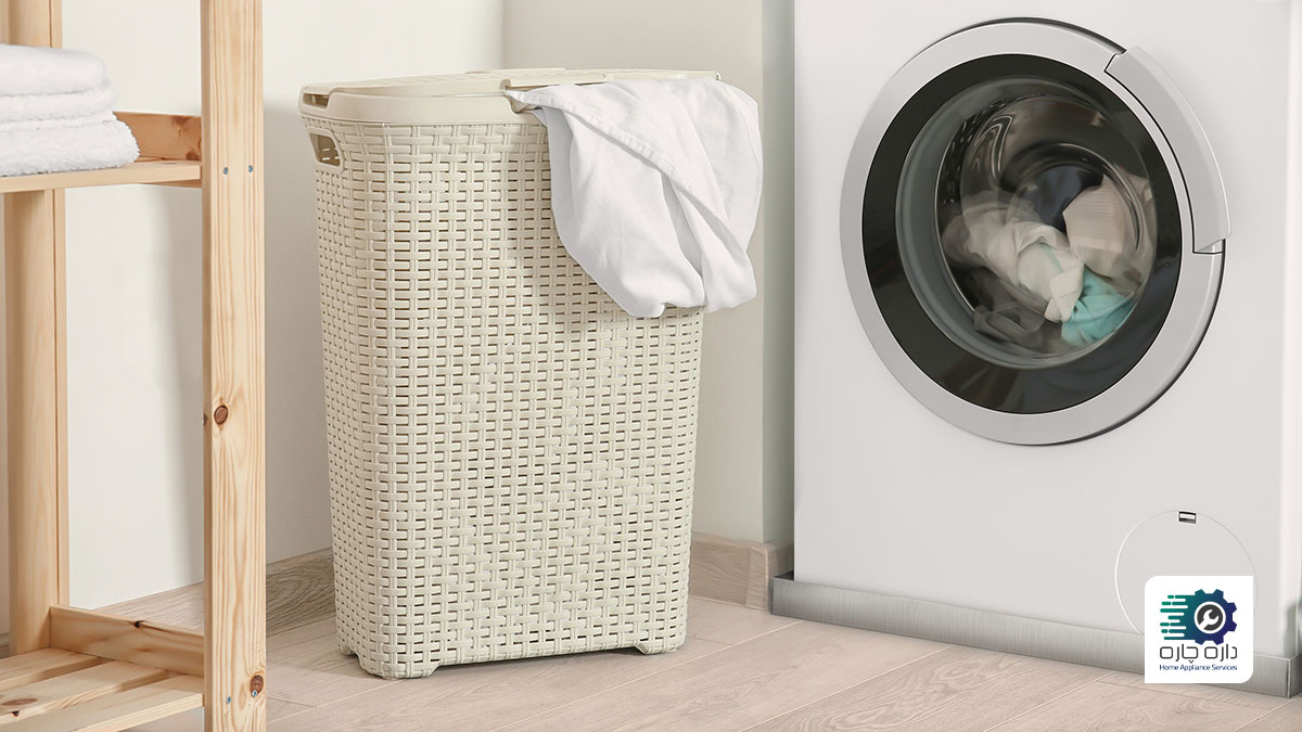 نصب محفظه ماشین لباسشویی به روشی آسان