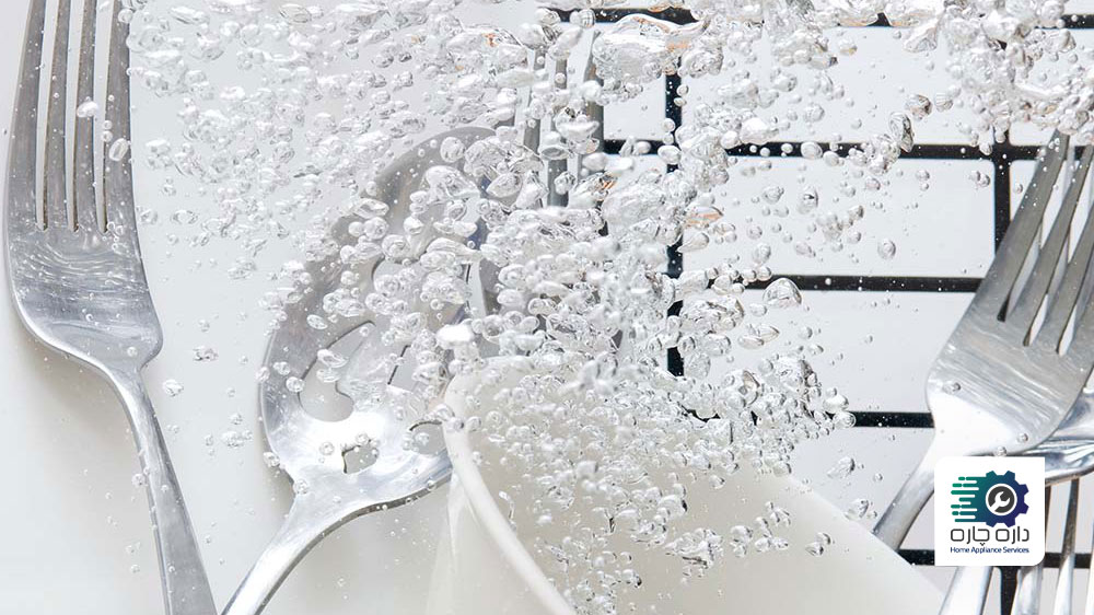 ظروف خیس در ماشین ظرفشویی سامسونگ