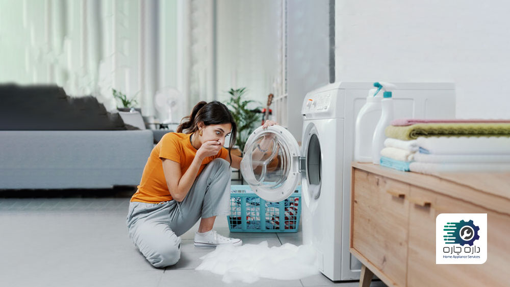یک نفر به دلیل سرریز شدن آب از ماشین لباسشویی فریجیدر وحشت کرده