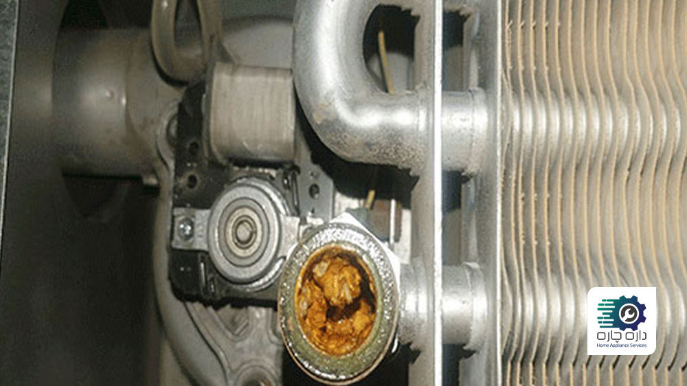 رسوب در مبدل حرارتی آبگرمکن